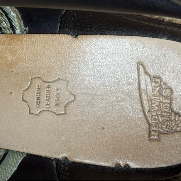 Red Wing Shoes Dark Brown Suede Men's Boots Size 10.5 - Picture 6 of 13